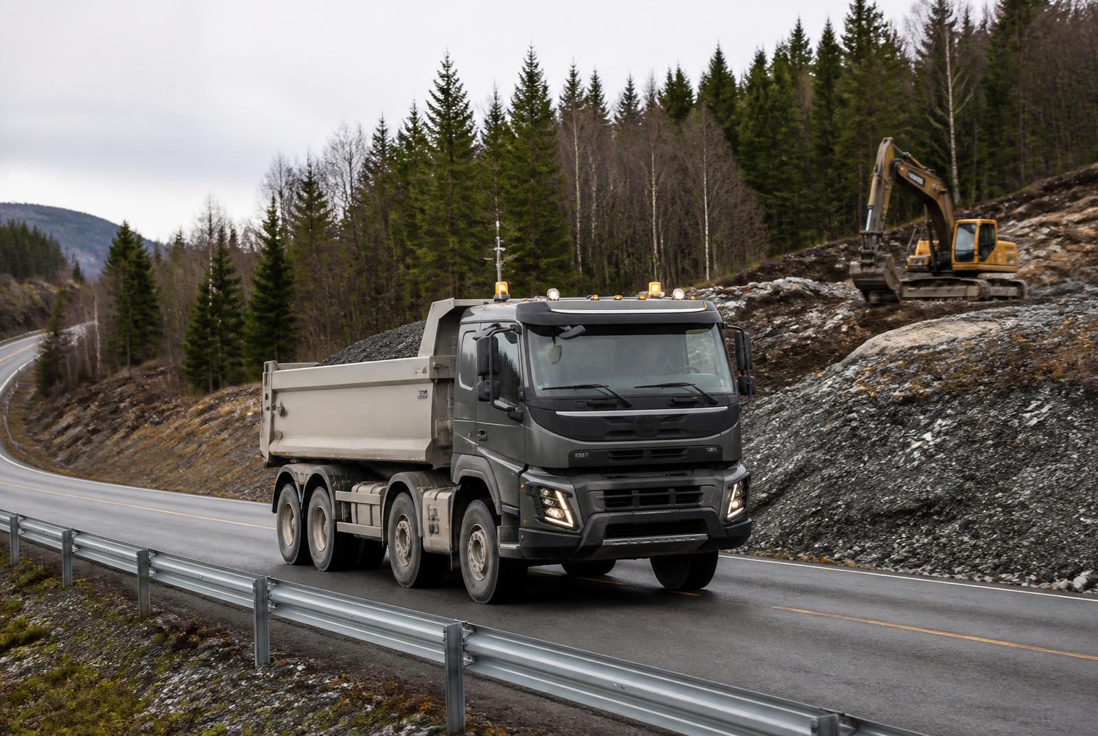 Massetransport og riving